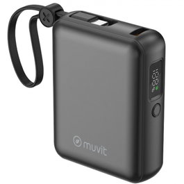 Muvit For Change Powerbank 10000mAh MCCHP0014 35W Negra